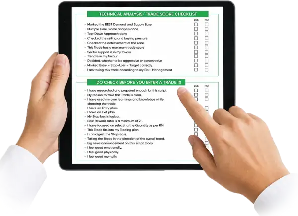 GTF trader checklist bonus